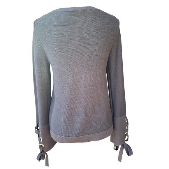 Ann Taylor Black Sweater with Bow-Accented Sleeves – NWT - Picture 5 of 9